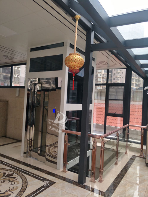 漳州家居別墅電梯實物案例 漳州家居別墅電梯實物案例