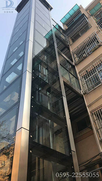 石獅別墅做個4層的電梯需要多少錢圖片